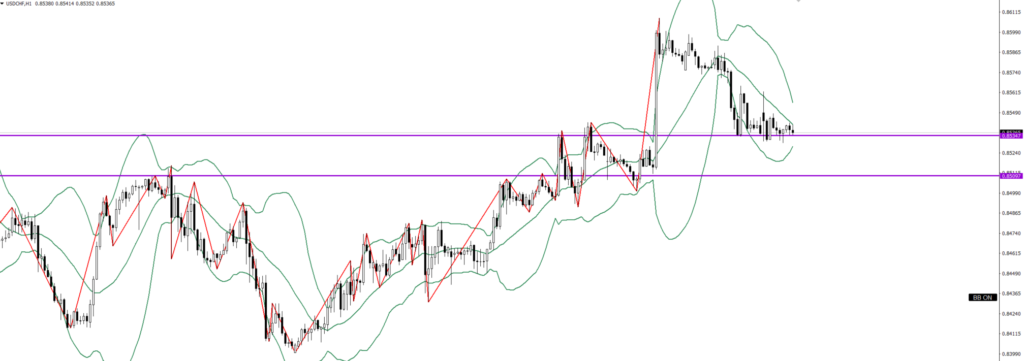 USDCHF　1ｈ